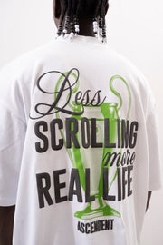 POLERA ASCENDENT BLANCA – Less Scrolling Edition