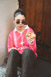 POLERA BLOCKE CORE ROSADA